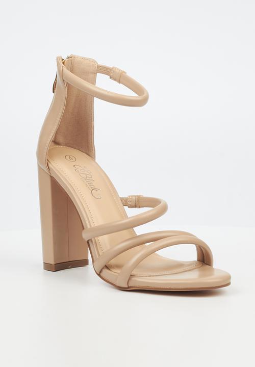 Miss Black - Border 4 block heel - neutral