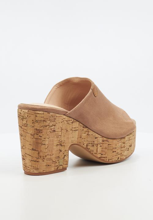 Miss Black - Honey 4 mule - taupe