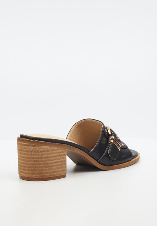 Miss Black - Seranno 1 mule - black