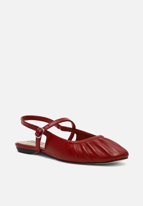 Steve Madden - Grand view slingback - red leather