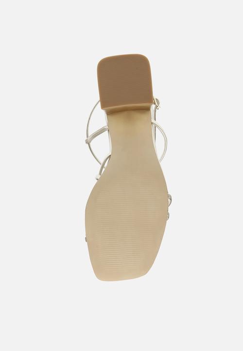 Steve Madden - Remmi block heel - gold