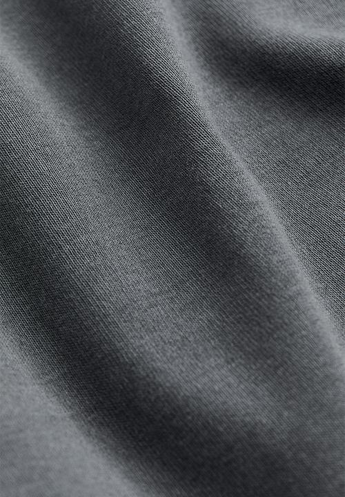 H&M - Fitted cotton T-shirt - grey