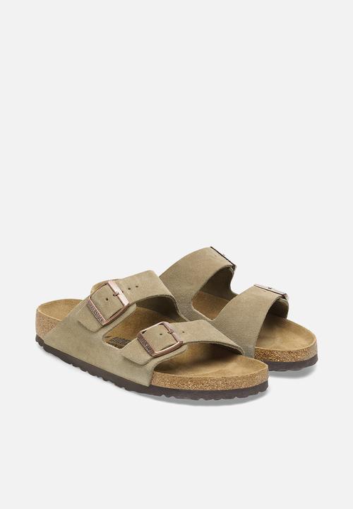 Birkenstock - Arizona suede narrow - taupe