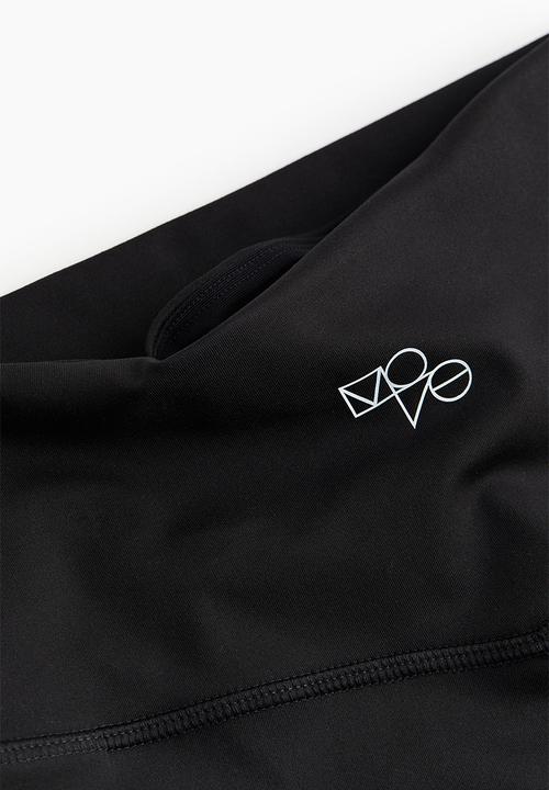 H&M - Drymove™ sports hotpants - black