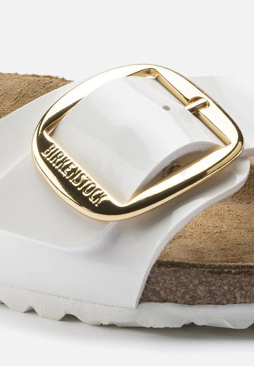 Birkenstock - Madrid big buckle narrow - patent white