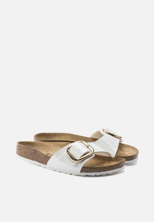 Birkenstock - Madrid big buckle narrow - patent white