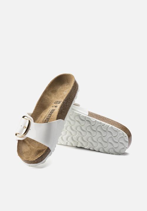 Birkenstock - Madrid big buckle narrow - patent white