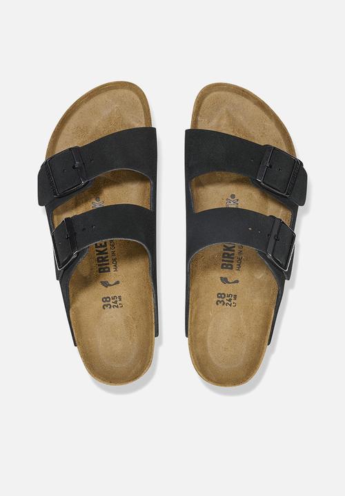 Birkenstock - Arizona suede narrow - black