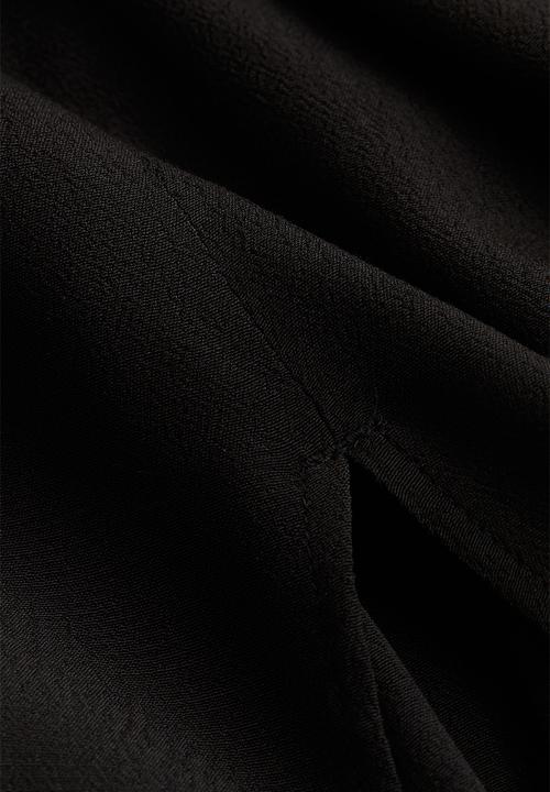 H&M - Crêpe skirt - black