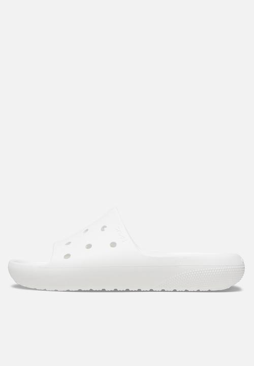 Crocs - Classic crocs slide sandal - white