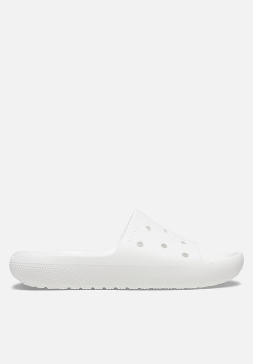 Crocs - Classic crocs slide sandal - white