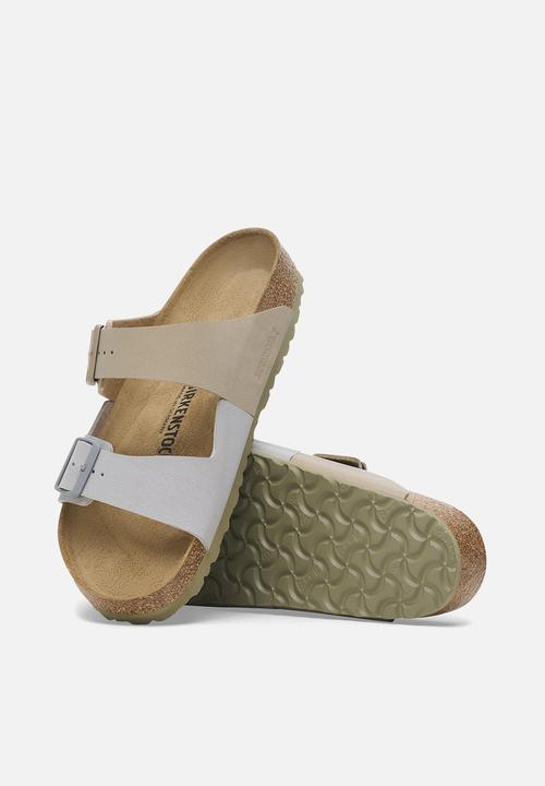 Birkenstock - Arizona split narrow - stone coin & faded khaki