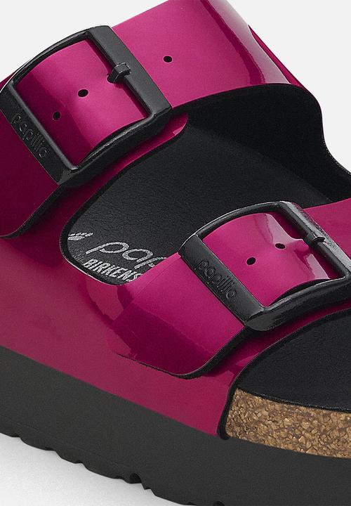 Birkenstock - Arizona platform narrow - metallic magenta