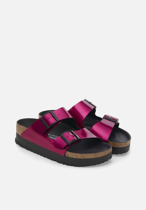 Birkenstock - Arizona platform narrow - metallic magenta