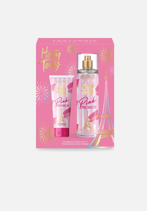 Lentheric  - Lentheric Hoity Toity Lola Pink Macaron Fragrance Mist 220ml & Hand Cream 75ml