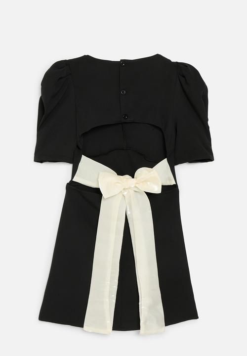 Pop Candy - Bow décor dress - black