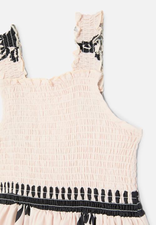 Pop Candy - Smock  dress - black & white