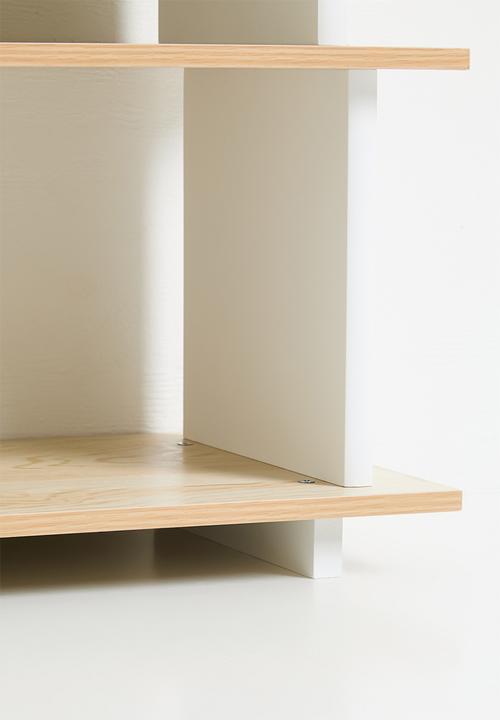Sixth Floor - Arran shelf - natural & white