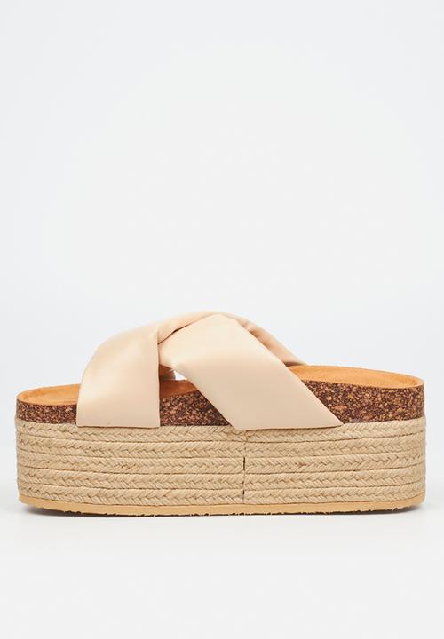Miss Black - Zahara 4 espadrille - neutral
