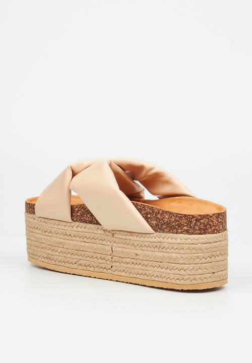 Miss Black - Zahara 4 espadrille - neutral