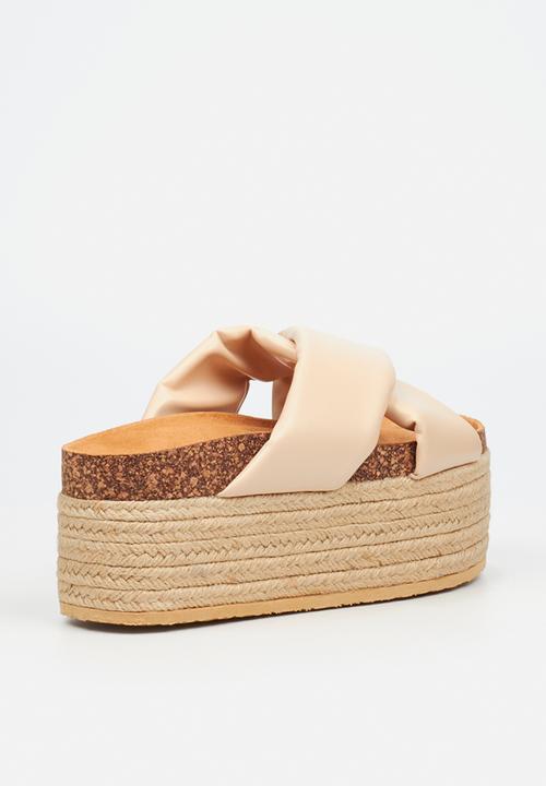 Miss Black - Zahara 4 espadrille - neutral