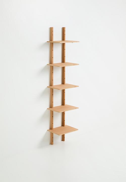 Sixth Floor - Lara  oak veneer adjustable shelf - Natural