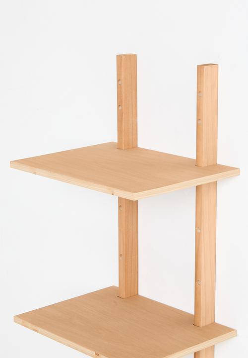 Sixth Floor - Lara  oak veneer adjustable shelf - Natural