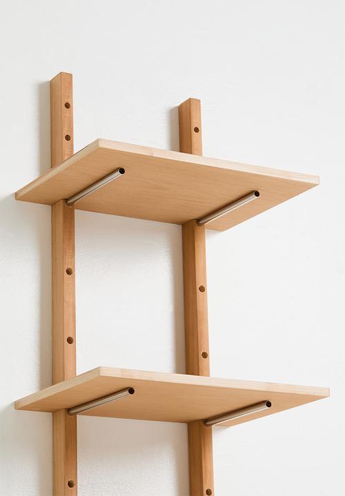 Sixth Floor - Lara  oak veneer adjustable shelf - Natural