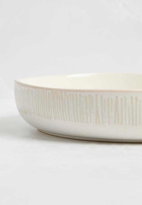 Sixth Floor - Singita serving bowl -  Natural