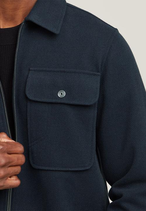 G-STAR - GPO Zip Overshirt - legion blue