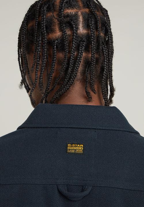G-STAR - GPO Zip Overshirt - legion blue