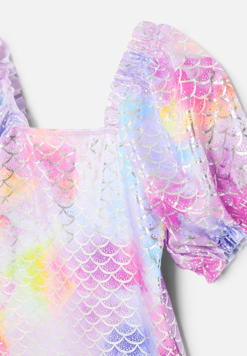 Pop Candy - One piece unicorn print  -multi