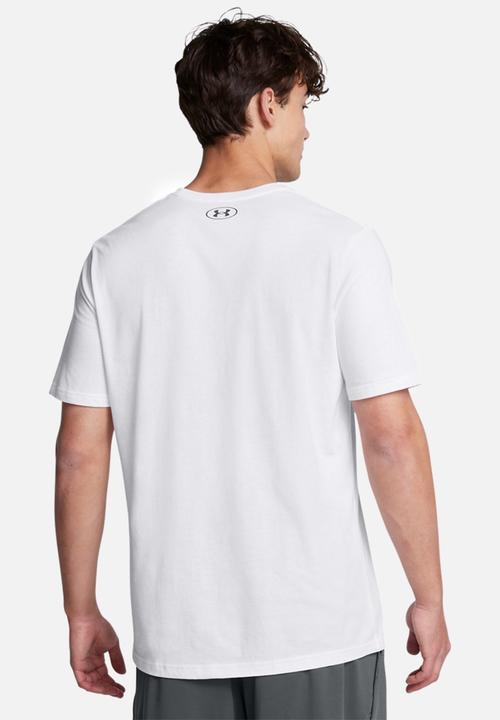 Under Armour - UA M Boxed Sports Updated Short Sleeve Tee - White & Pitch Gray
