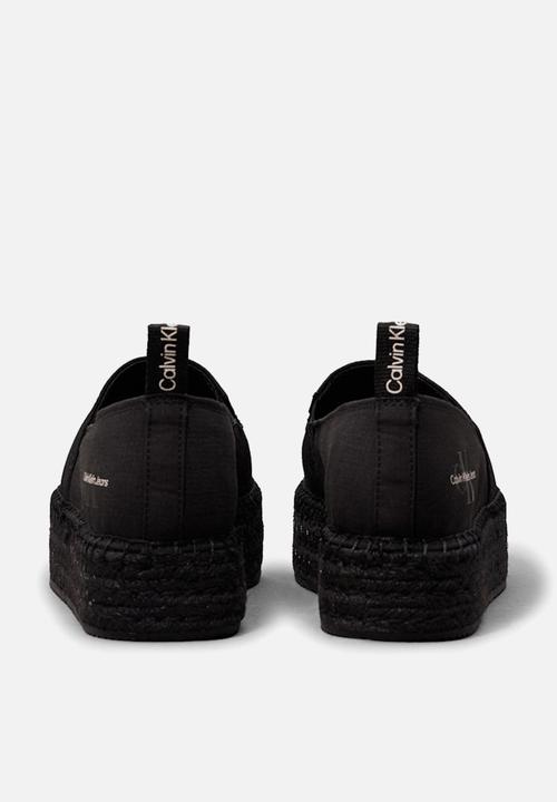 Calvin Klein - Platform espadrille - black