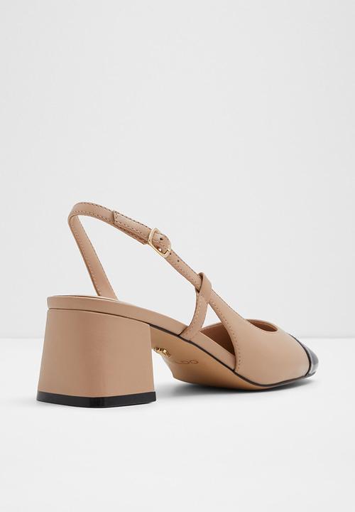 ALDO - Bialle Slingback Block Heel - Beige