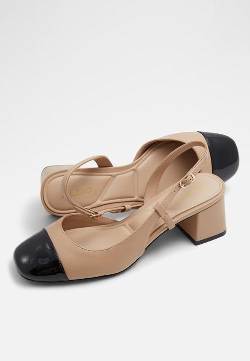 ALDO - Bialle Slingback Block Heel - Beige