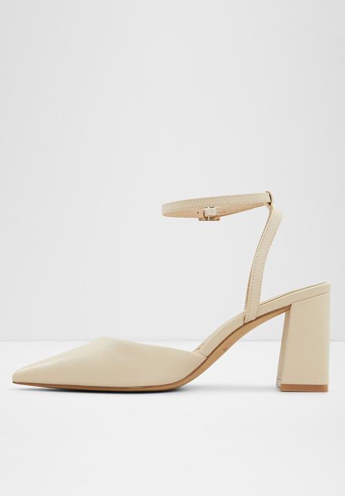 ALDO - Enerelia Ankle Strap Block Heel - Other Beige