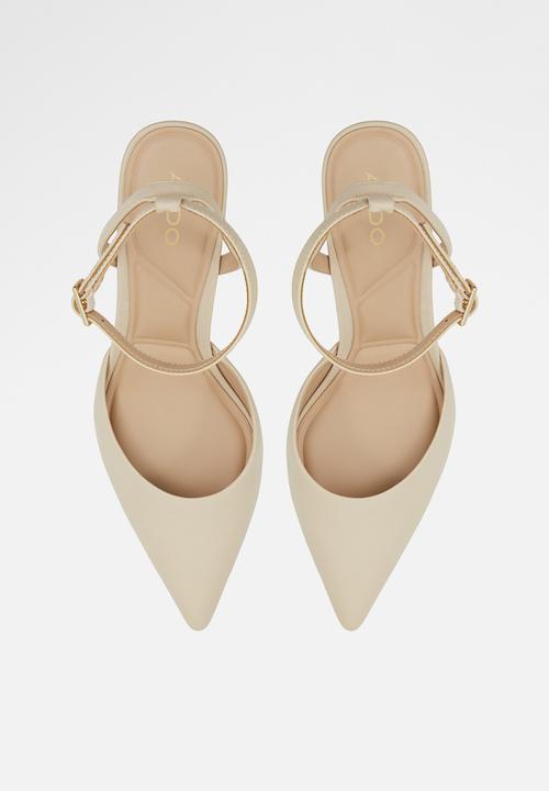 ALDO - Enerelia Ankle Strap Block Heel - Other Beige