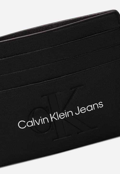 Calvin Klein - Scuplted cardcase - black