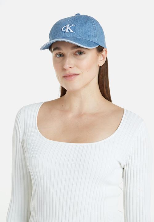 Calvin Klein - Block denim cap - blue