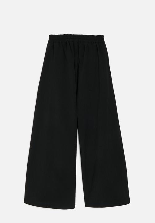 Pop Candy - Wide leg pants - black