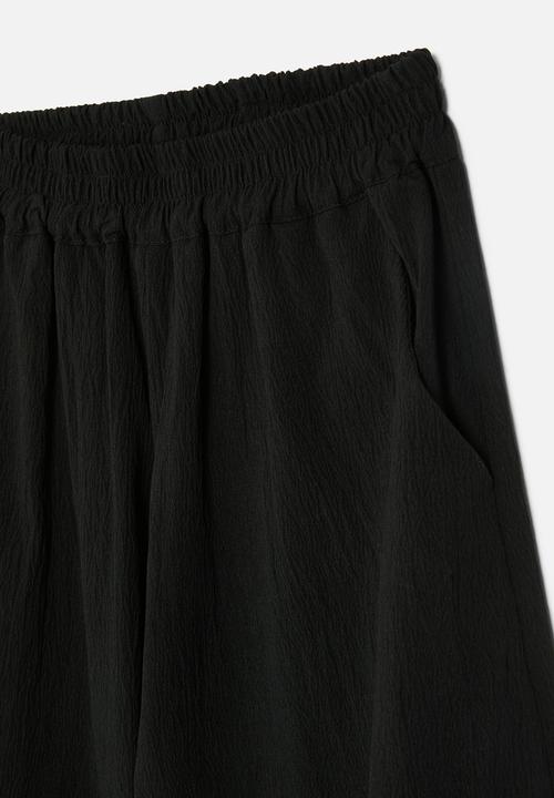 Pop Candy - Wide leg pants - black