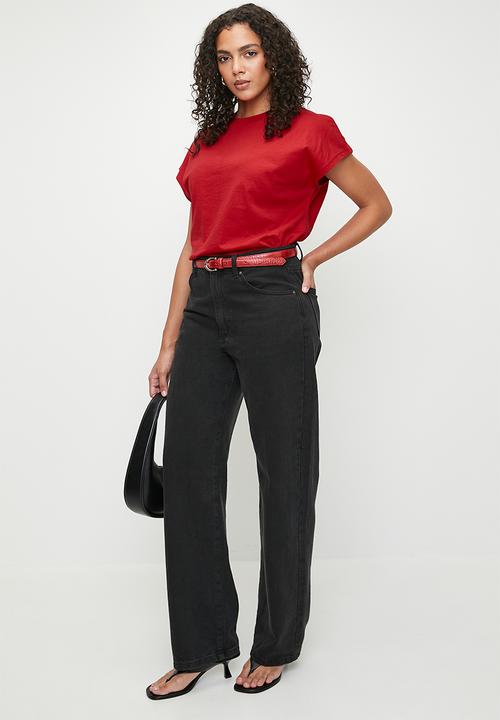 Superbalist - Grown On Sleeve Tee - Red