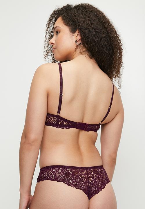 KANGOL - 2 Pack bra - ruby/toasted champagne