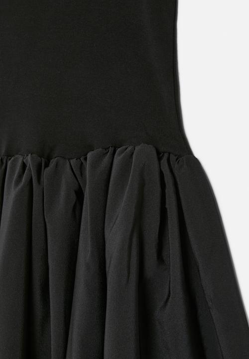 Pop Candy - Criss cross back dress - black
