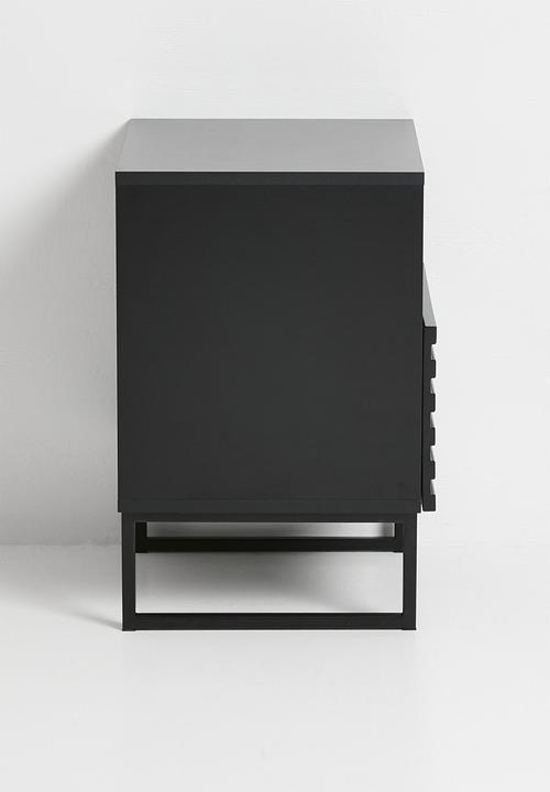 Sixth Floor - Damon bedside table - black