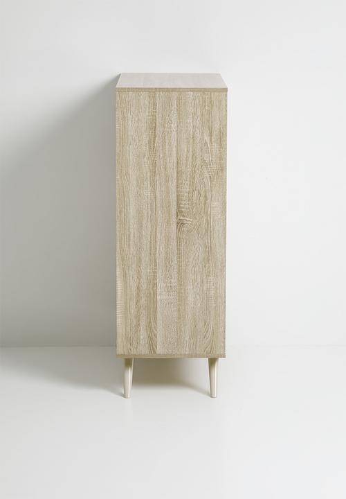 Sixth Floor - Kara 5 drawer - natural