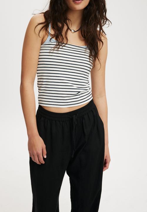 Cotton On - Haven Wide Leg Pant - Black