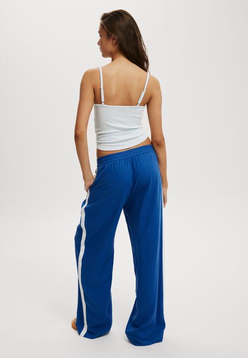 Cotton On - Haven Wide Leg Pant - Nautical Blue