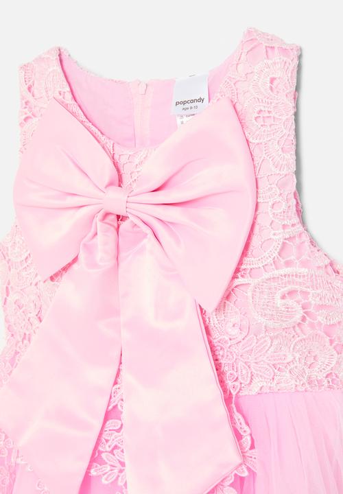 Pop Candy - Floral embellished dress - pink